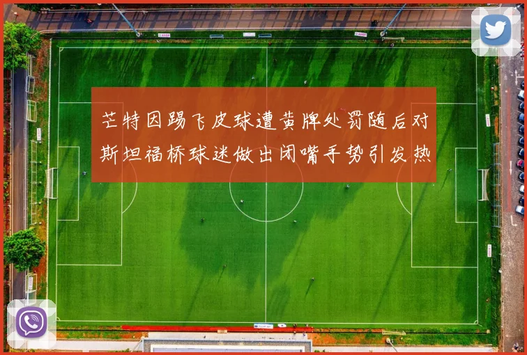 芒特因踢飞皮球遭黄牌处罚随后对斯坦福桥球迷做出闭嘴手势引发热议